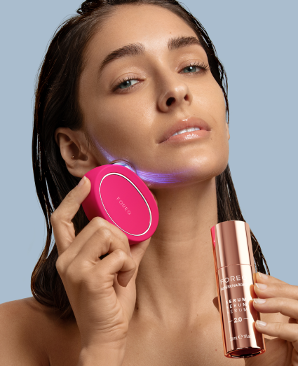 Foreo Bear Eye (フォレオ ベア アイ) +バイウィッシュトレンド FOREO BEAR Fuchsia Facial Toning Device
